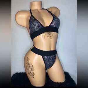 2 exotic dancewear outfits